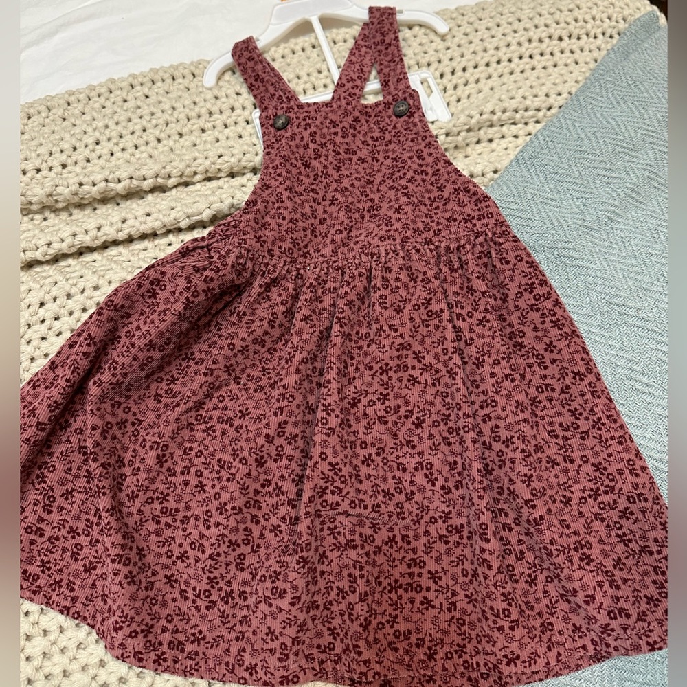 Girls overall dress